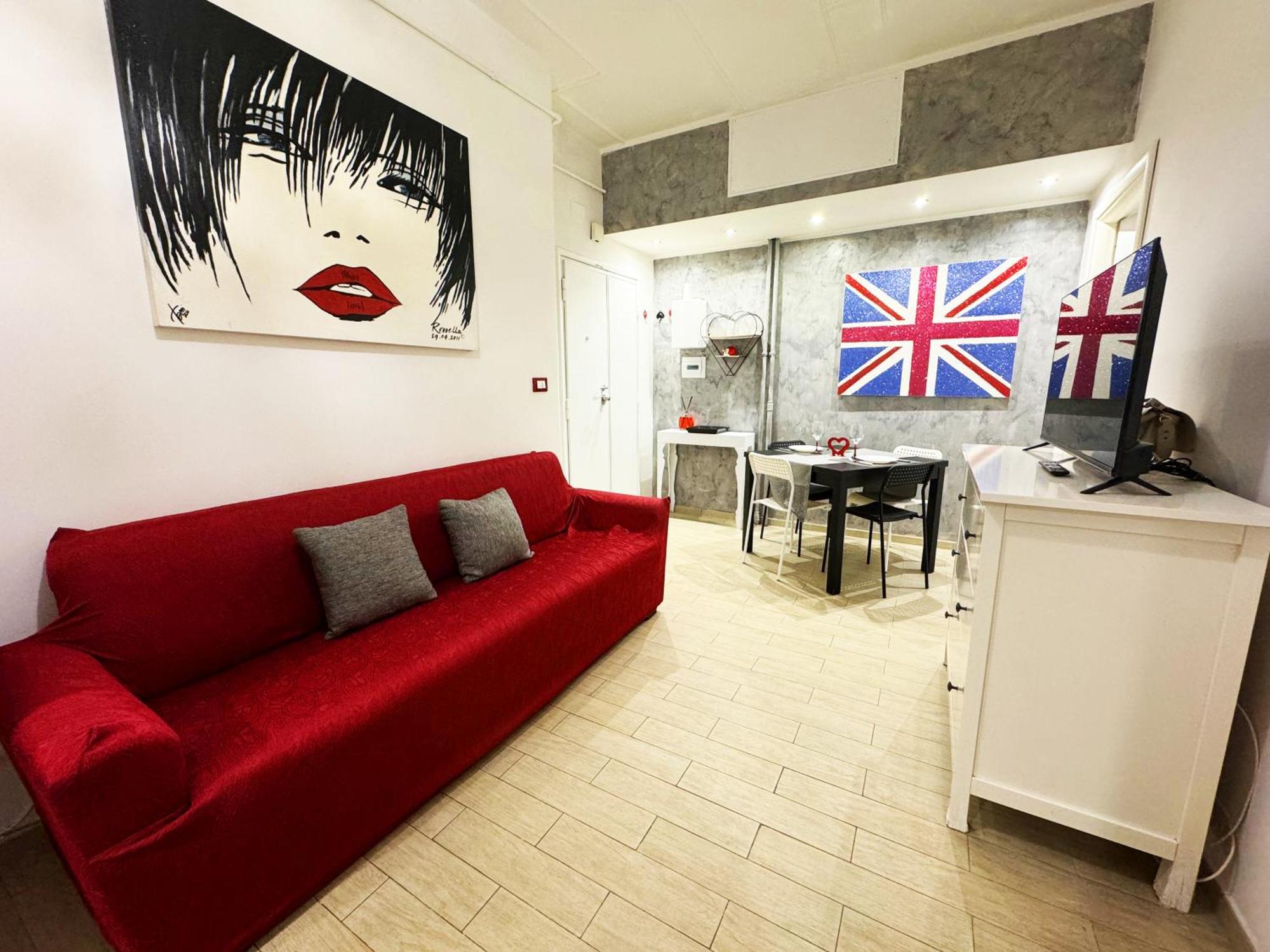 Apartment Metro B - Crimson Chic Eleganza Romana *